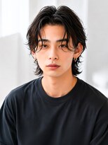 メンズイケメンパラダイス(Men'sイケメンパラダイス)&nbsp;大人Men's無造作センターパートパーマ風