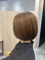 イージス(EZs)&nbsp;切りっぱなしボブ/ベージュ