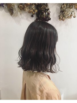 マルコ(MALUCO) 切りっぱなしグレージュ