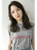 リアン(Lien)&nbsp;Lien☆美髪ナチュラルブランジュセミディ外ハネスタイル　立川