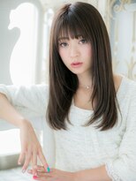 モッズ ヘア 福岡姪浜店(mod's hair) *mod's姪浜*…透け感艶カラーシースルー前髪☆ナチュラルロングd