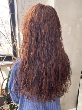 テトヘアー(teto hair) プードルパーマくるくる強めパーマロングヘアスパイラル