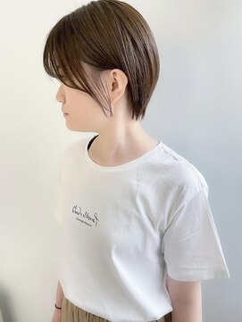 エル セルカ 高田馬場(el CERCA) マッシュショート×アッシュベージュ【el CERCA高田馬場】