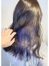 キャラデコカラーの特長4【ブリーチしてる方におすすめなカラー剤】