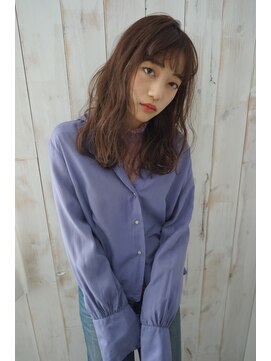 アリーズ シブヤ(ALLYS shibuya) フェミニティ ナチュラルベージュ 大人かわいい ロングレイヤー