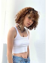 ラブ ロック Love' Lock&nbsp;ボブヘアのスパイラルパーマ・ハイライト・an・アン