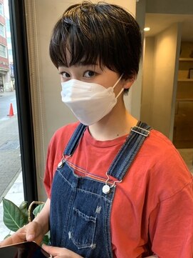 ヘアー アイス ルーチェ(HAIR ICI LUCE) マッシュショートヘア/西田