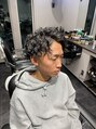 バーバーショップ ブラキッシュ(Barber Shop BRACKISH) ツイストスパイラルパーマ