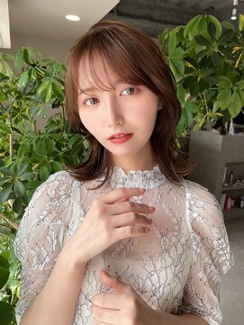 フラッグ 九大学研都市店(Flag) 外ハネボブ　コンパクトボブ　韓国