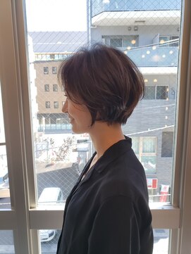 ロンドプロフィール 浦和(Lond profil) 浦和ショートヘアショートカット白髪ぼかし白髪染めボブ40代50代