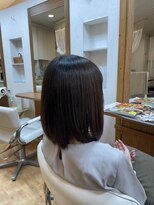 ラバイブ ヘアー(LOVIBE HAIR) 丸みボブ縮毛矯正