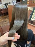 髪質改善トリートメント×ロングヘアー