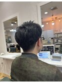 ナチュラルツーブロック