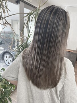 ヴィフ 大船(VIF) バレイヤージュ/ハイライト/ダブルカラー/ケアブリーチ/ボブ