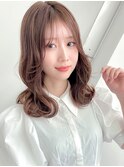 切りっぱなしボブエアリーロング美髪ケア