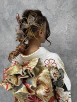 ネイロ 錦糸町(NeiRo)&nbsp;着付ヘアセット早朝対応可能お宮参り和装ヘアアレンジ成人式ヘア