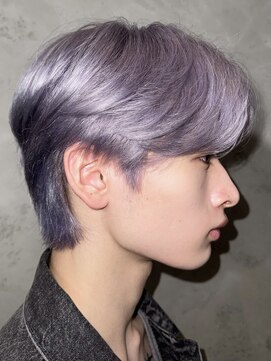 ノラ ヘアーサロン(NORA HAIR SALON) 韓国マッシュホワイトラベンダー韓国カルマヘア