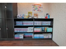 マウピティ(maupiti)の雰囲気（漫画も多数ご用意しているので待ち時間も楽しく過ごせます♪）