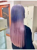 【ラベンダー/ピンクブロンド/グラデーション】20代30代40代50代