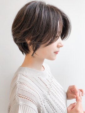 エトラ 渋谷店(etora) 前髪 ネビージュ ボブルフ 黒髪 ワンレン 小顔 "