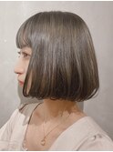 モチっと上品ボブ