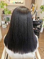 ドゥージングヘアースクラッチ(Dozing Hair Scratch) 失敗した縮毛矯正をPH移行縮毛矯正で解決ヘア