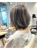 《30代40代》透明感ハイライト＋レイヤーボブ【浦野】