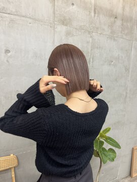 ソルトウォーター(SALT WATER) ショコラベージュ/ブリーチあり/恵比寿/代官山