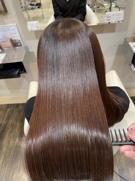 メルバイグラフ 梅田(mel by GRAFF) 「縮毛矯正で叶える理想のストレートヘア」