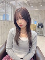 レイラバイアフロート 吉祥寺(Lila by afloat)&nbsp;顔まわりレイヤーロング/ロングレイヤー/ウルフレイヤー