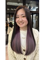 コレットヘアー ザモリオカ(Colette HAIR the MORIOKA)&nbsp;インナーカラー☆パープル