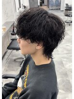 オム ブランシェ(HOMME BLANCHE’)&nbsp;【Natsuki】横顔がきまる　シャドウパーマ