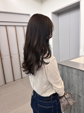 ローレンアオ(LOREN AO) ホワイトグレージュ/デジタルパーマ/チェリーブラウン/矢場町