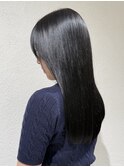 グレージュカラー/髪質改善/美髪/暗髪/レイヤーカット[恵比寿駅]