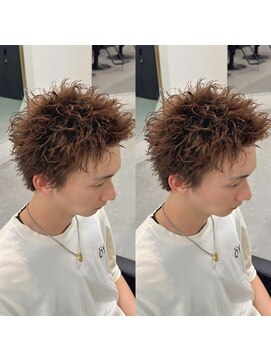 ブライト(BRIGHT) スパイキーショートスパイキーパーマ