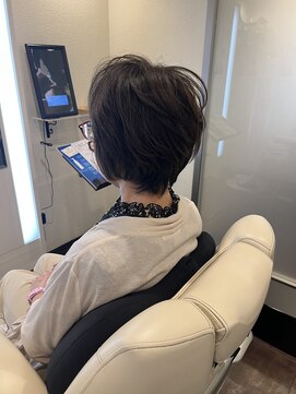 アイシー ヘアーメイク(ic hair make) クセを活かした大人ショート