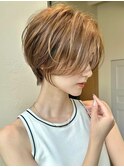 大人かわいいショート
