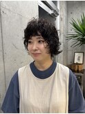 レイヤーカット/ウェーブミディアム[中崎町/梅田駅］