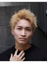 ネイビー 表参道(NAVY)&nbsp;ミルクティーベージュスパイキー