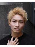 ミルクティーベージュスパイキー