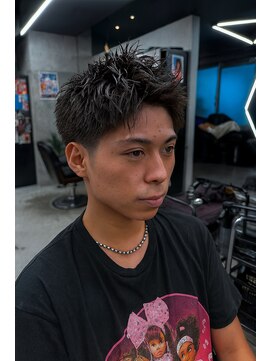 ザスーツブラザーズ(THE SUITS BROTHERS) MEN'SHAIRウルフカルマパーマメンズショートイージーパーマ