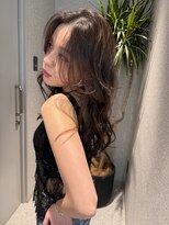 天神美容室&nbsp;【KASUMI天神美容室】ピンクベージュ×レイヤーカット