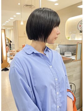 モリオ フロム ロンドン サッポロファクトリー店(morio FROM LONDON) morio札幌　札幌ボブ　ダークカラー　ミニボブ