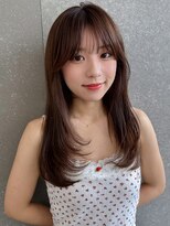 ロンドワン 三宮元町(Lond one) 韓国レイヤー/顔周りカット/フェイスレイヤー/前髪