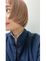 フリーラ 京都河原町三条店(freera)&nbsp;ブロンドヘアとミニボブ