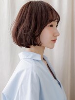 カバーヘア ブリス 戸田公園西口店(COVER HAIR bliss)&nbsp;ココアベージュくせ毛風ゆるふわミディアムZ戸田公園20代30代