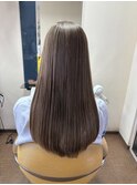 ツヤ感ストレート