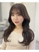 チョコレートブラウンカラー【野呂朱里】