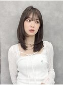 大人ガーリー/似合わせカット/ミディアムレイヤーカット