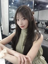 ラベル 渋谷(LAVEL)&nbsp;ハッシュレイヤー×透明感グレージュ